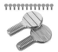 Lurrose Vis à Pouce en Acier Inoxydable pour Barbecue Gaz et Four Électrique, Pack de 22 Pièces, Installation sans Outil, Sécurité Améliorée pour Grillades en Extérieur