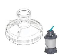 LusDoly P6665 Pièces de Couvercle pour Filtre à Sable de Pompe de Piscine pour Pompes à Filtre Bestway Flowclear, Rechange pour Pompe à Filtre de Piscine Hors Sol