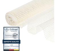 LUSEE sous-Tapis Antidérapant, Mousse PVC pour Tapis 120x160 cm, Beige | Mousse PVC mailles respirantes, imperméable, fixe tapis à plat, sans colle, découpable, lavable main et machine, pour tiroirs