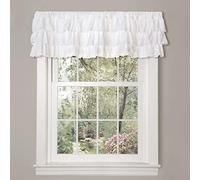 Lush Decor Belle cantonnière Style Vintage Chic Blanc 213,4 x 45,7 cm