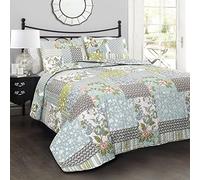 Lush Decor Parure de lit, Bleu, King Size