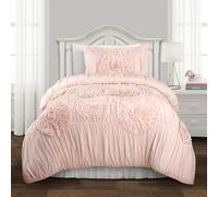 Lush Decor Parure de lit, Polyester, Rose poudré, lit Simple XL