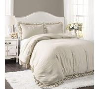 Lush Decor Reyna, Polyester, blé, lit Double/Grand lit
