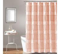 Lush Decor Rideau de Douche à Volants Nova Blush 183 x 183 cm