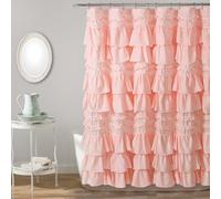 Lush Decor, Rideau de Douche Blush Kemmy, 183 x 183 cm