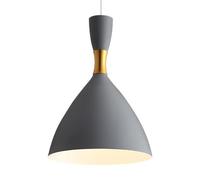 Lustre à tête Unique à vis E14, Abat-Jour en Fer personnalisé, plafonnier encastré, luminaires de décoration pour Chambre à Coucher, Salle à Manger, Couloir