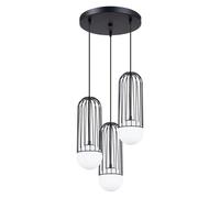 Sollux Lighting Brina lampe suspendue 3x8 W noir SL.1336
