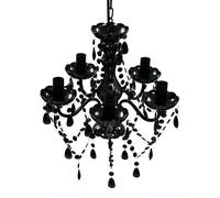 Lustre en Cristal Transparent Lampe Plafonnier Luminaire Salon Chambre vidaXL