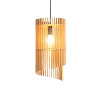 Lustre japonais en bois fait main, style original, suspension décorative créative, avec abat-jour décoratif, pour la chambre, la salle à manger ou le salon de thé.