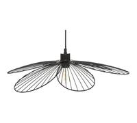 Lustre - Lampe à suspendre - Fleur - Métal - Noir - 57cm diamètre - Tendance fil