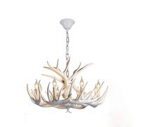 Lustre Lampe en Bois de cerf Style rétro américain pour Salon ou Salle à Manger, décoration éolienne, Style créatif et Original.