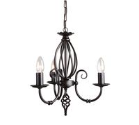 Lustre Lampe Suspendue Plafonnier Acier Noir D 36 Cm Lampe De Salle À Manger