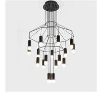 Lustre LED, Suspension LED, luminaire Suspendu pour Salon, Cuisine, Salle à Manger, Hall d'entrée, escalier, Grenier