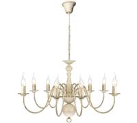 Lustre Métal Noir Antique 8 Ampoules E14 Suspension Plafonnier Lampe vidaXL