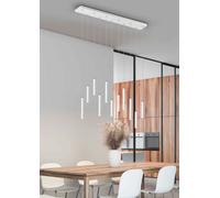 Lustre Moderne À LED Rectangulaire Blanc TR028