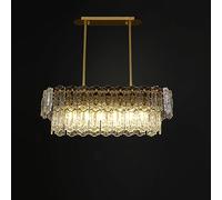 Lustre rétro, Nuages de Bon augure sculptés à la Main en Verre, Art Antique, Lampes et lanternes de Luxe pour Chambre à Coucher, Salon, Salle à Manger, 4 Couches 80 cm