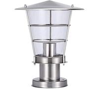 Lustre Sputnik de Style Industriel Moderne, Douille E27 En Acier Inoxydable Et Acrylique, Poids Idéal Pour Jardin, Allée Ou Pelouse, Installation Facile/Taille Moyenne/Petit