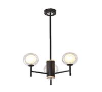 Lustre Sputnik Moderne, Luminaire Réglable Style Milieu Du Siècle Pour Salle À Manger Et Salon/Noir/6 S/Noir/3 S