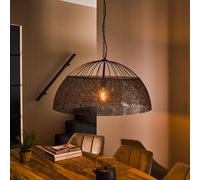 Lustre suspension demi-rond en métal AMORIA
