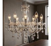 Luminaire suspendu lustre lustre en cristal plafonnier chambre éclairage globo 63116-5