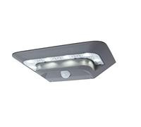 Lutec 563800042 Applique Ghost Solar Métal Gris 1 L