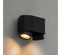 Lutec Cypres Applique murale GU10 carré 2 sources lumineuses, 6604003118,