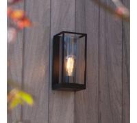 Applique murale extérieure FLAIR noire Lutec E27 IP44