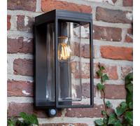 Lutec Flair solaire Applique murale E27 avec détecteur de mouvements, 6988804012,