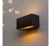 Applique extérieure hybride solaire ou secteur LED intégrée 9W INKA Lutec