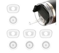 LUTER 8pcs Bouchon Anti-Déversement Silicone pour Stanley 40 oz avec Poignée 30 oz - Anti-Fuite pour Quencher H2.0 Flowstate Accessoires