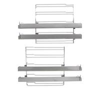 LUTH Premium Profi Parts Coulisse télescopique 2 compartiments pour plaque de cuisson compatible avec Bosch Hez538200 17001568 dans le four