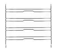 LUTH Premium Profi Parts Grille de maintien compatible avec Whirlpool 481010657448 droite/gauche pour plaques de cuisson, grilles de four