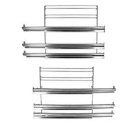 LUTH Premium Profi Parts Lot de 3 rails coulissants pour 3 plaques de cuisson, compatibles avec Bosch 17007521 dans le four