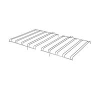 LUTH Premium Profi Parts Lot de grilles de maintien gauche et droite pour plaque de cuisson compatible avec Beko 210444741 dans le four