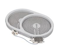 LUTH Premium Profi Parts Radiateur 265x170mm 2400/1500w 230v ovale