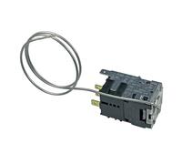 LUTH Premium Profi Parts Thermostat 077b6699 compatible avec tube capillaire Danfoss 450 mm 3 x 4,8 mm/1 x 6,3 mm Amp compatible avec Bosch 00170219 pour réfrigérateur
