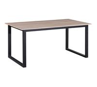 Luton-table De Salle à Manger 160x90 Cm 6 Places Aspect Chêne