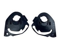 Luwecf 2 Pièces Base Visière Casque Remplacement Plaque Latérale Accessoires Plastique Solide Durabilité Accrue pour FF320 FF328 FF353 FF800 Adapté aux