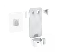 Luwecf 3 Supports Muraux pour Fers à Friser, Lisseurs et Sèche-cheveux, avec Rangement pour Peignes et Outils de Coiffage, 4 pièces