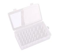 Luwecf Boîte à Canette Haut de Gamme Bobines à Coudre Fils Stockage Tri étui Organisateur, 23.7x13.7x6.6cm
