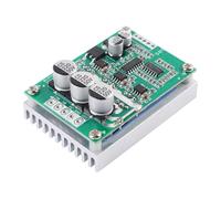 Luwecf Carte de Commande de Moteur BLDC Sans Capteur, Module de Commutation Haute Puissance à Réversible DC12V, Carte de Commande BLDC
