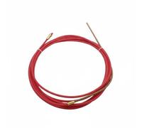 Luwecf Conduit de Soudage Tubulaire Fil pour MIG PTFE Guide Fil Précision Alimentateur Fil Fonction Convient aux Ouvriers Atelier, 4.0x2.0mm 5.5M