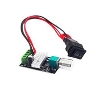 Luwecf Contrôleur de Moteur PWM DC avec Régulateur de Puissance Module à Fonction Réversible Interrupteur On/off Adapté pour Dispositifs Électriques