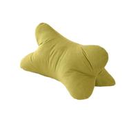 Luwecf Coussin Lombaire Soutien Dos Oreiller Cervical Compact Multifonction Ergonomique Respirant avec Housse Amovible Convient Au Travail Lecture Maison Dét, Vert