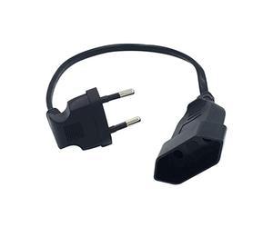 Luwecf Européen à 90 Degrés Coudé 0,4 Mm Mâle vers Femelle Européenne pour