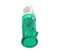 Luwecf Lampe Témoin MDX-14A Voyant à DEL pour Montage sur Panneau Équipement Compact et Résistant à l'Énergie Matériel en Pp et Cuivre Adaptée aux Appareils, Vert