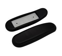 Luwecf Lot de 2 Coussinets D'accoudoirs de Chaise de Bureau En PU, Coussins de Coude