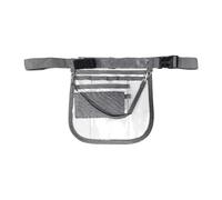 Luwecf Organiseur de Ceinture de Soins Sac de Taille pour Infirmière avec Poches Multiples Matériau Résistant en Polyester et PVC Fonction D'Organisation Ada, Gris