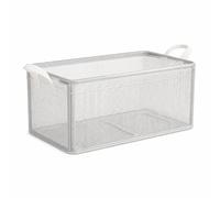 Luwecf Panier Rangement Pliable, Armature Acier , M avec cadre en acier | Construction en tissu, Panier utilitaire, Classement livres, Pour les locataires