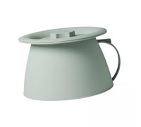Luwecf Pot de Chambre/urinoir/crachoir 6x avec Couvercle, Facile à Nettoyer, Multifonctionnel pour Chambre à Coucher, pour Femmes, Hommes, Adultes et Enfants, 2 pièces